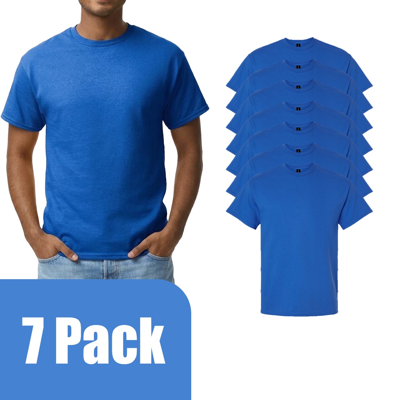 Ultra Cotton Royal Crewneck T-Shirt - Gildan, Adult's Craft & DIY Blank Tee